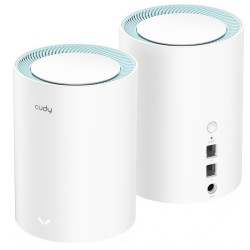 Cudy Mesh - M1300 - AC1200 Dual Band Gigabit Wi-Fi 2-Pack — Buy in Cyprus with Fast Delivery
