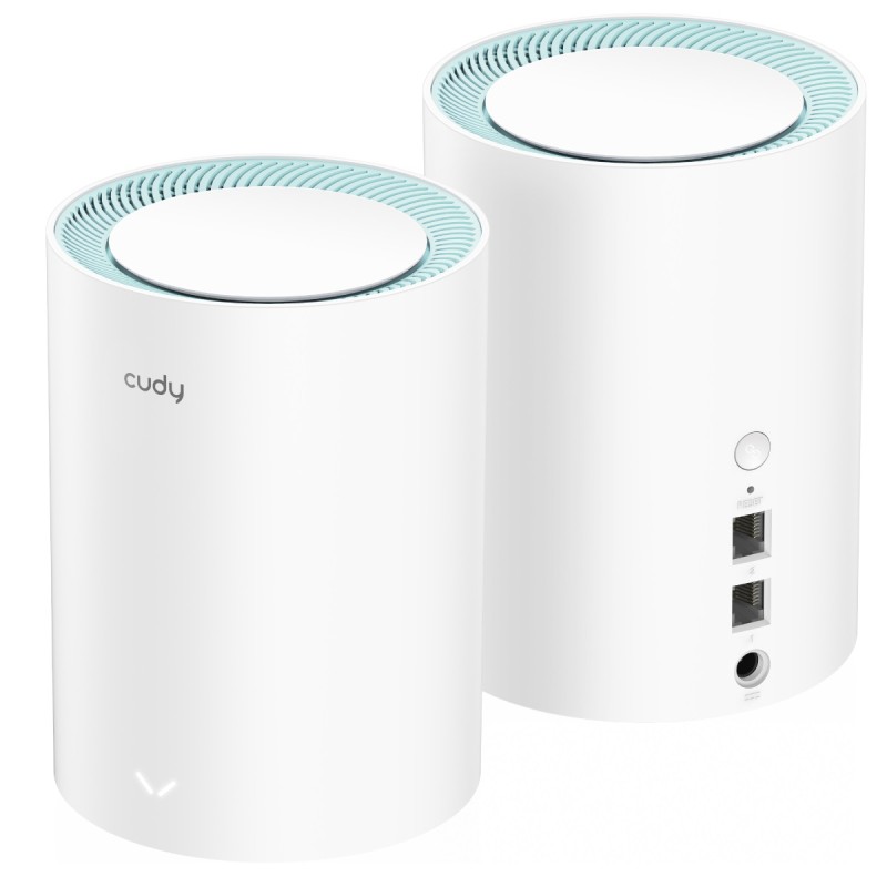Cudy Mesh - M1300 - AC1200 Dual Band Gigabit Wi-Fi 2-Pack — Buy in Cyprus with Fast Delivery