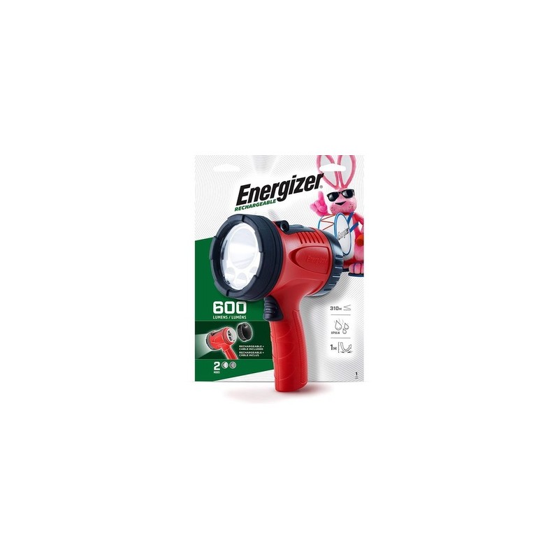 Energizer Light Torch - 600 Lumens - Rechargeable Spotlight — Buy in Cyprus with Fast Delivery