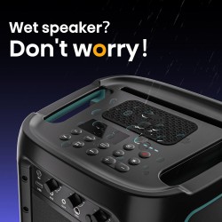 Hisense Speaker Portable Karaoke Party Rocker One Plus - 300W — Buy in Cyprus with Fast Delivery