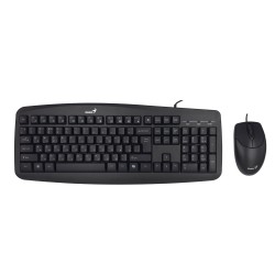 Genius Keyboard-Mouse Set - KM-200 - Wired, Russian — Buy in Cyprus with Fast Delivery
