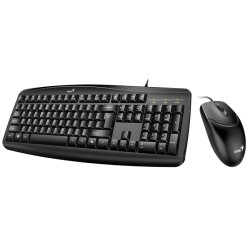 Genius Keyboard-Mouse Set - KM-200 - Wired, Russian — Buy in Cyprus with Fast Delivery