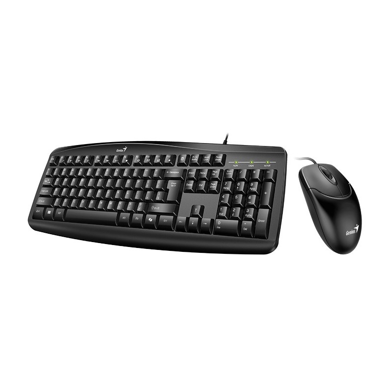 Genius Keyboard-Mouse Set - KM-200 - Wired, Russian — Buy in Cyprus with Fast Delivery