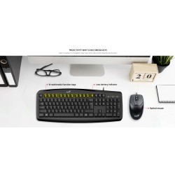 Genius Keyboard-Mouse Set - KM-200 - Wired, Russian — Buy in Cyprus with Fast Delivery
