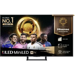 Hisense TV - 75E8Q - 75'' 4K Smart QLED MINI LED 144hz TV — Buy in Cyprus with Fast Delivery