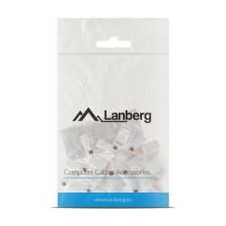 Lanberg CAT6 UTP RJ45 Ethernet Plugs with Guide - 20PCS — Buy in Cyprus with Fast Delivery