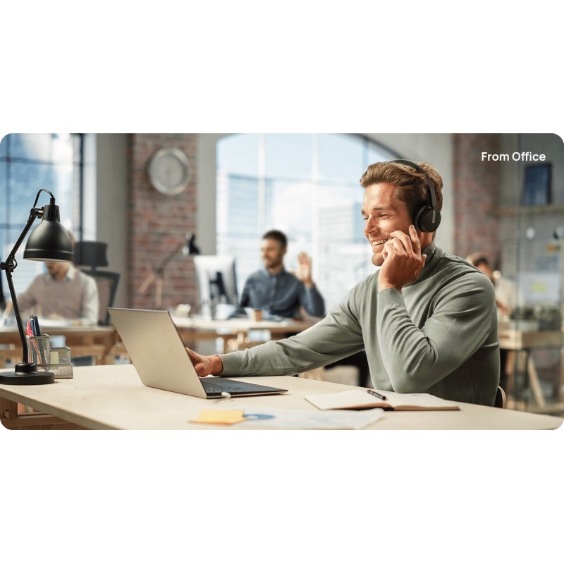 Yealink Headset Wireless Bluetooth 3-Mic NC with BT Dongle - BH70 - Dual Teams — Buy in Cyprus with Fast Delivery