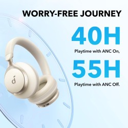 Anker Soundcore Headphones - HiRes ANC Space One White — Buy in Cyprus with Fast Delivery