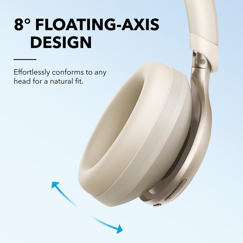 Anker Soundcore Headphones - HiRes ANC Space One White — Buy in Cyprus with Fast Delivery