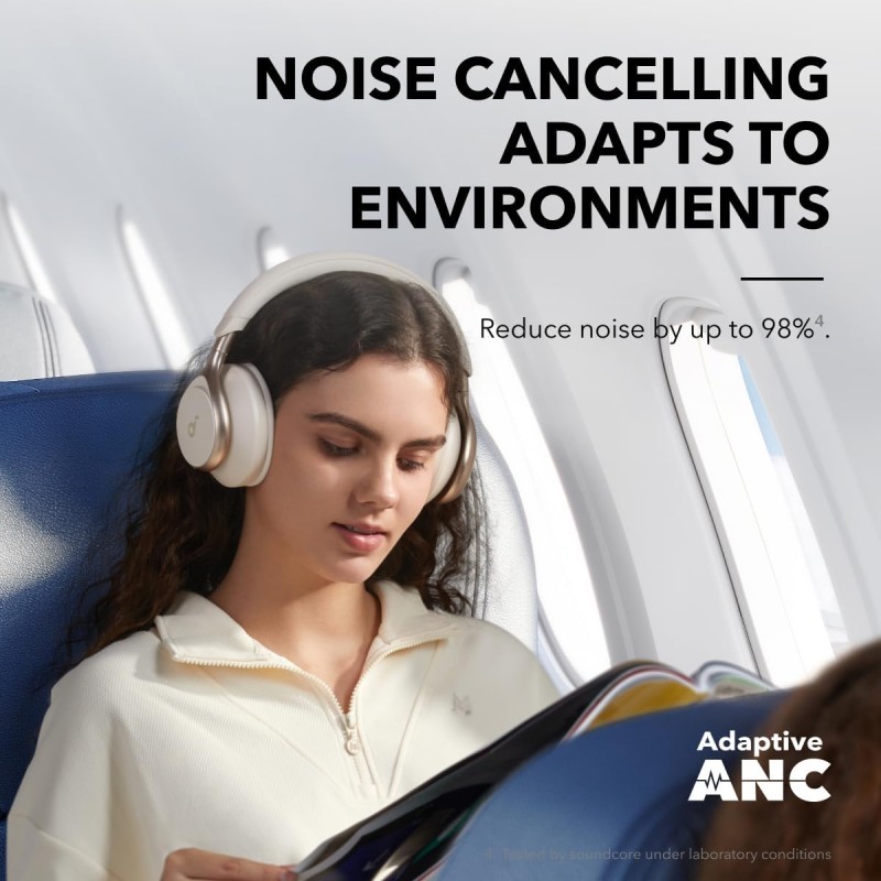 Anker Soundcore Headphones - HiRes ANC Space One White — Buy in Cyprus with Fast Delivery