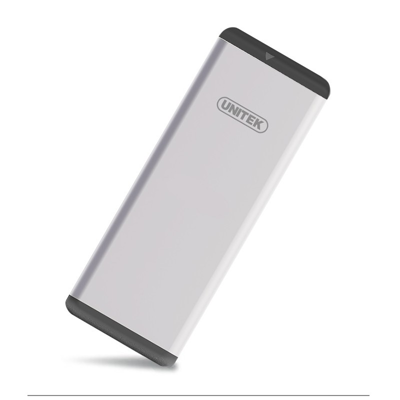 Unitek USB3.0 M.2 SSD SATA Aluminium Enclosure - Y-3365 - USB3.0 M.2 SSD SATA Aluminium Enclosure
