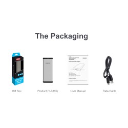 Unitek USB3.0 M.2 SSD SATA Aluminium Enclosure - Y-3365 - USB3.0 M.2 SSD SATA Aluminium Enclosure