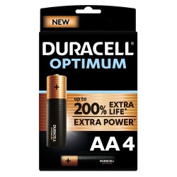 Duracell Optimum AA Batteries - 4pcs — Buy in Cyprus with Fast Delivery