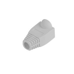 Lanberg RJ45 Strain Relief Boot Cap - PLB-1000-S - Pack of 100 Gray — Buy in Cyprus with Fast Delivery