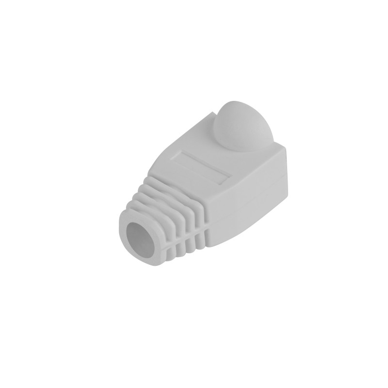 Lanberg RJ45 Strain Relief Boot Cap - PLB-1000-S - Pack of 100 Gray — Buy in Cyprus with Fast Delivery