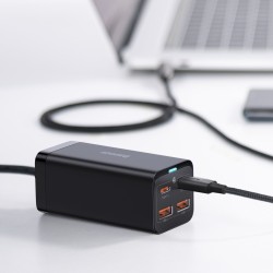 Baseus Charger Desktop - 100W 2C+2U EU Black — Buy in Cyprus with Fast Delivery