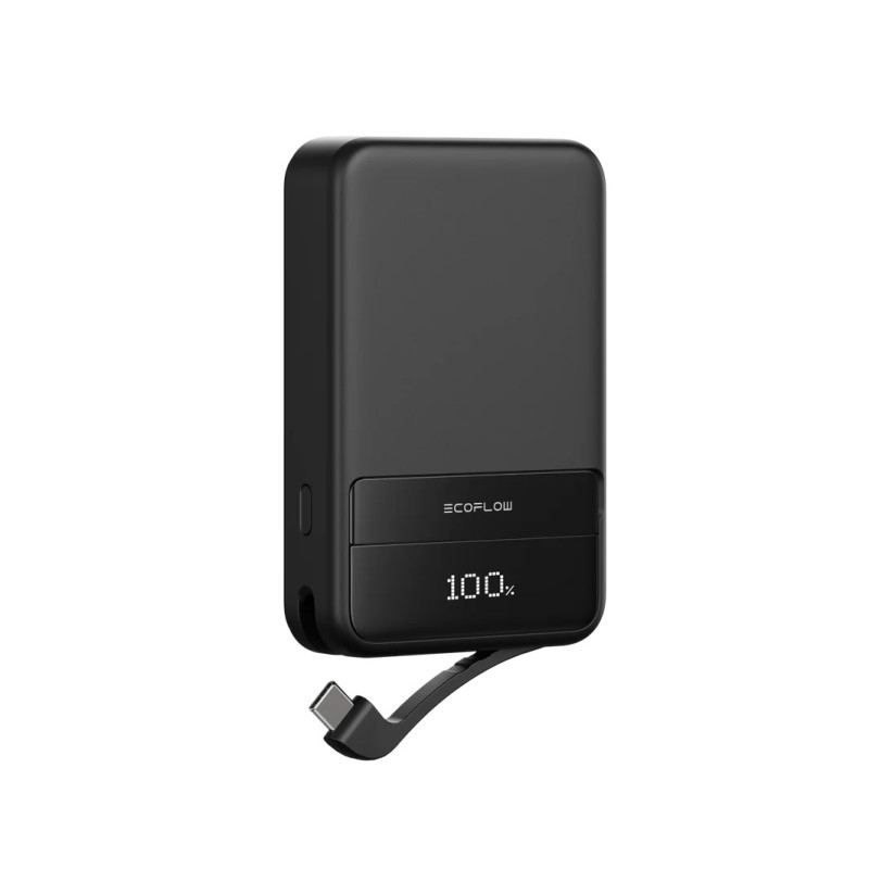 EcoFlow Charge RAPID Magnetic Power Bank - 10000mAh (Black) — Buy in Cyprus with Fast Delivery