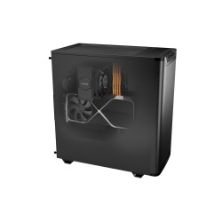 be quiet! Pure Base 501 Airflow - Mid Tower ATX Case, Black, USB-C + 2x USB-A, 2x140mm Fans — Buy in Cyprus with Fast Delivery