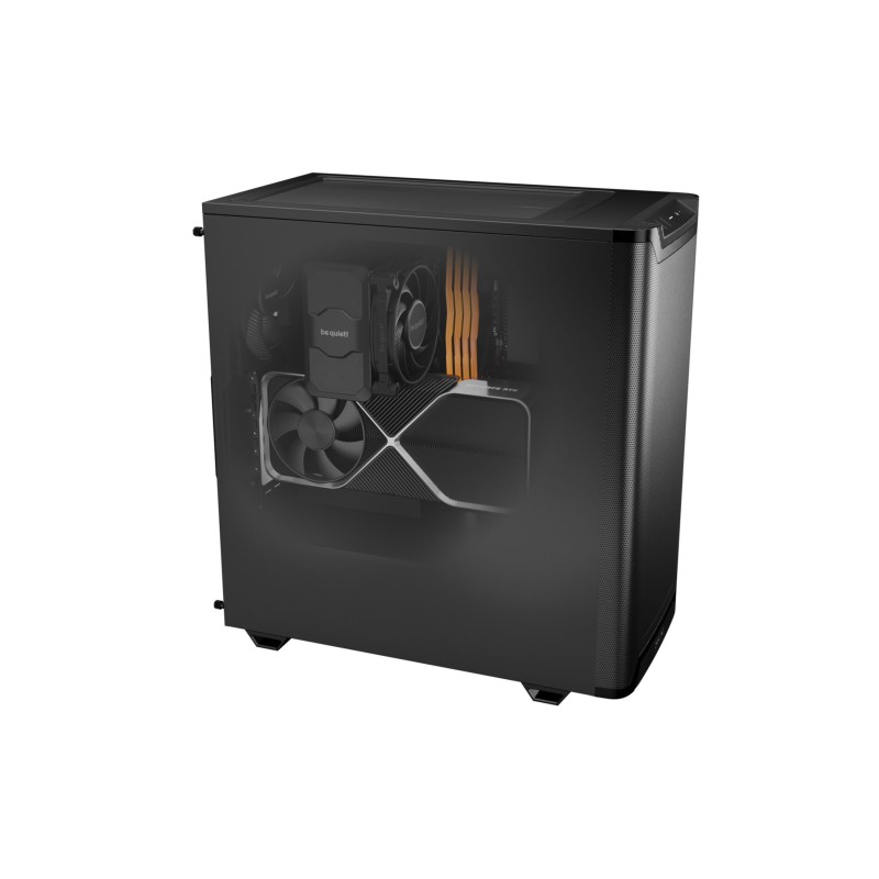 be quiet! Pure Base 501 Airflow - Mid Tower ATX Case, Black, USB-C + 2x USB-A, 2x140mm Fans — Buy in Cyprus with Fast Delivery