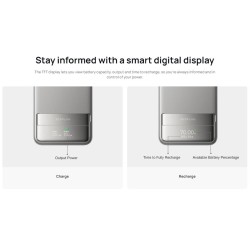 EcoFlow Charge RAPID Magnetic Power Bank - 10000mAh (Black) — Buy in Cyprus with Fast Delivery