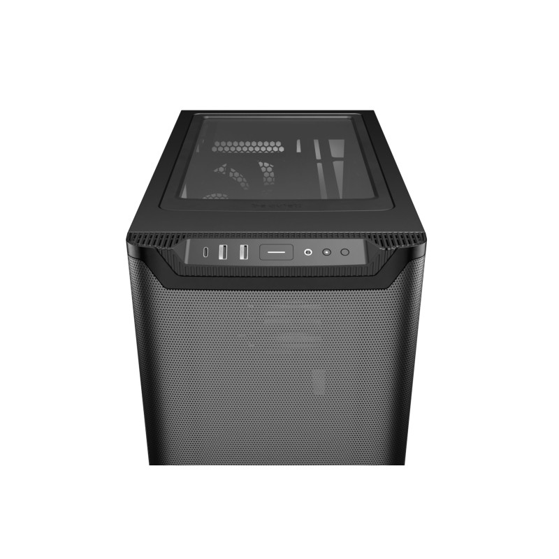 be quiet! Pure Base 501 Airflow - Mid Tower ATX Case, Black, USB-C + 2x USB-A, 2x140mm Fans — Buy in Cyprus with Fast Delivery