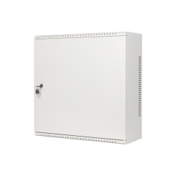 Lanberg Wall Rack 19'' Low Profile 6U+3U Assembled White - Z34160 - 19'' Low Profile 6U+3U Assembled White