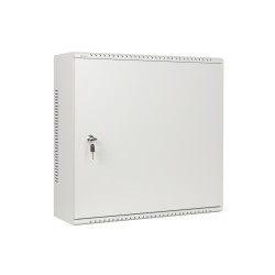 Lanberg Wall Rack 19'' Low Profile 6U+3U Assembled White - Z34160 - 19'' Low Profile 6U+3U Assembled White