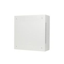 Lanberg Wall Rack 19'' Low Profile 6U+3U Assembled White - Z34160 - 19'' Low Profile 6U+3U Assembled White
