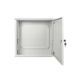 Lanberg Wall Rack 19'' Low Profile 6U+3U Assembled White - Z34160 - 19'' Low Profile 6U+3U Assembled White