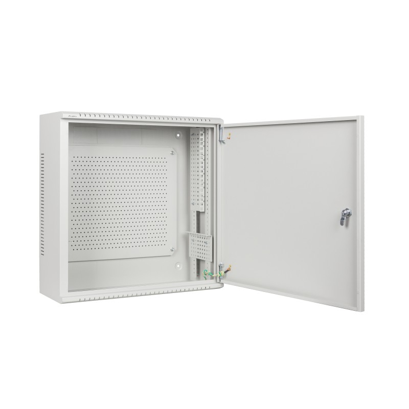 Lanberg Wall Rack 19'' Low Profile 6U+3U Assembled White - Z34160 - 19'' Low Profile 6U+3U Assembled White