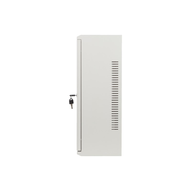 Lanberg Wall Rack 19'' Low Profile 6U+3U Assembled White - Z34160 - 19'' Low Profile 6U+3U Assembled White