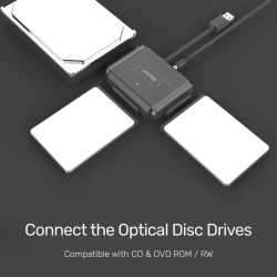 Unitek USB3.0 to SATA+IDE 2.5-3.5'' Converter - Y-3324 - 12V2A PSU (UK) — Buy in Cyprus with Fast Delivery