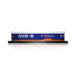 Verbatim DVD-R - 43523 - 4.7GB 16X 10-Pack Spindle Matt Silver — Buy in Cyprus with Fast Delivery