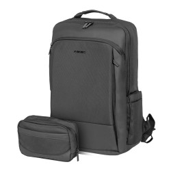Natec Laptop Backpack - 15.6'' 19L Black + Organiser KUDU PLUS — Buy in Cyprus with Fast Delivery