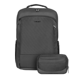 Natec Laptop Backpack - 15.6'' 19L Black + Organiser KUDU PLUS — Buy in Cyprus with Fast Delivery