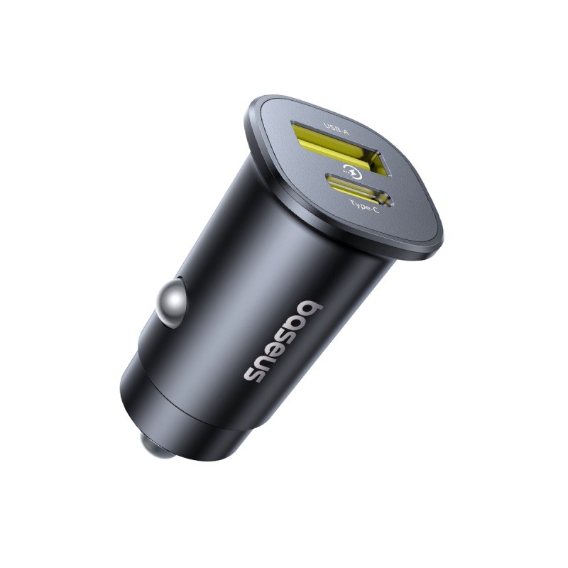 Baseus GoTrip Car Charger - DP1 - 30W U+C Cosmic Black — Buy in Cyprus with Fast Delivery