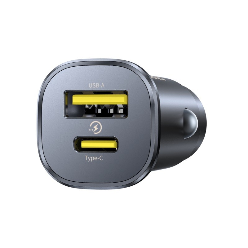 Baseus GoTrip Car Charger - DP1 - 30W U+C Cosmic Black — Buy in Cyprus with Fast Delivery
