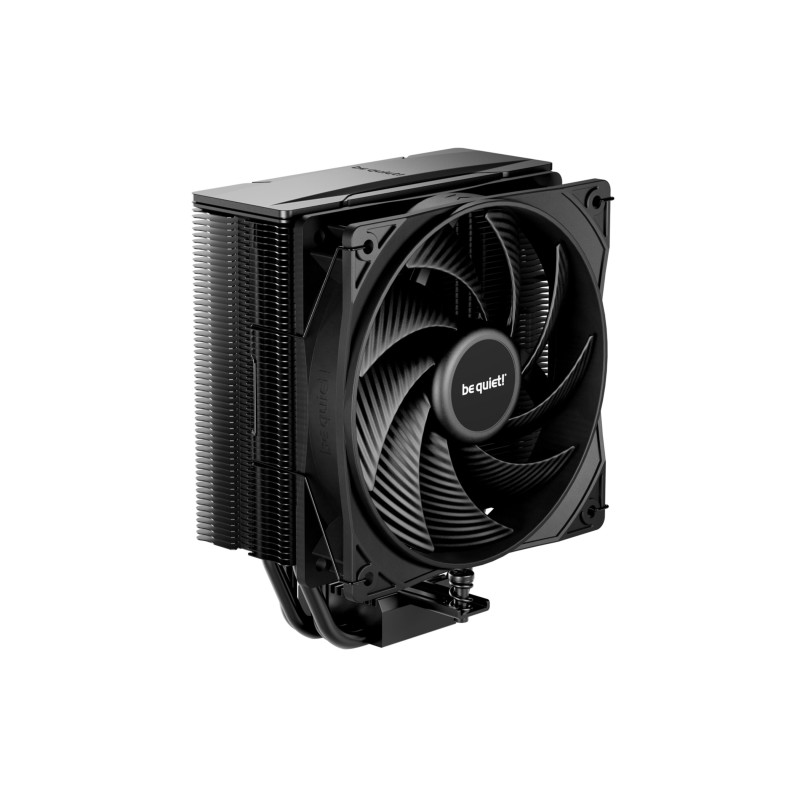 be quiet! Pure Rock 3 BK039 - Black CPU Air Tower Cooler, 120mm PWM Fan, 4x6mm Heatpipes, 190W TDP
