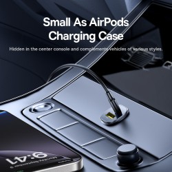 Baseus GoTrip Car Charger - DP1 - 30W U+C Cosmic Black — Buy in Cyprus with Fast Delivery