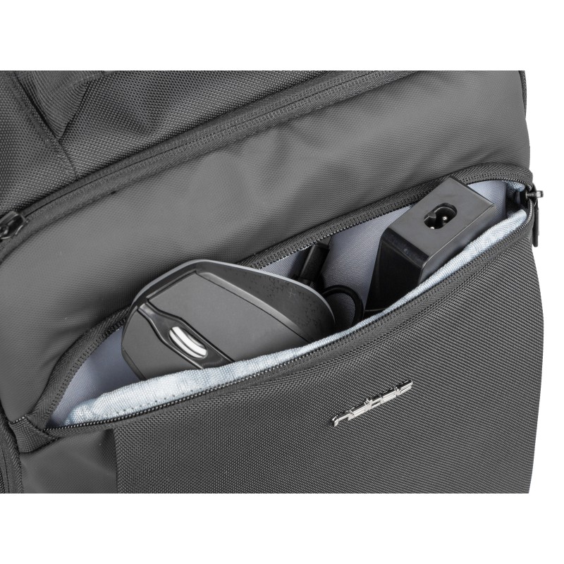 Natec Laptop Backpack - 15.6'' 19L Black + Organiser KUDU PLUS — Buy in Cyprus with Fast Delivery