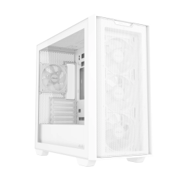 ASUS Gaming Case Micro ATX TG with 4xARGB Fans White - A21 PLUS - Micro ATX, TG, 4xARGB Fans, White