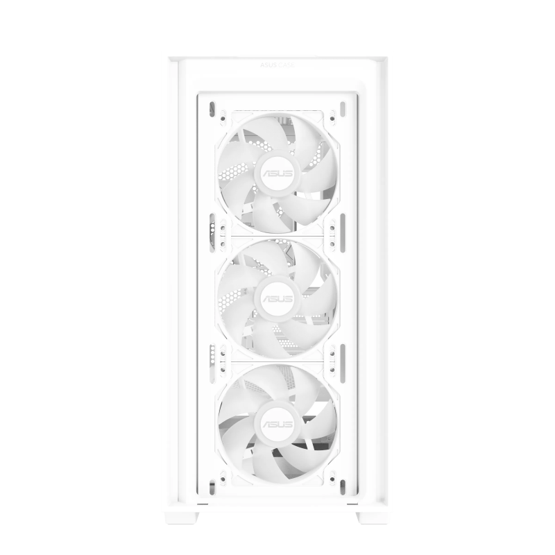 ASUS Gaming Case Micro ATX TG with 4xARGB Fans White - A21 PLUS - Micro ATX, TG, 4xARGB Fans, White