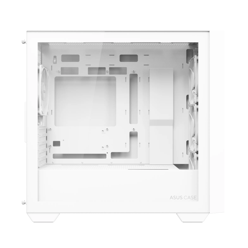 ASUS Gaming Case Micro ATX TG with 4xARGB Fans White - A21 PLUS - Micro ATX, TG, 4xARGB Fans, White