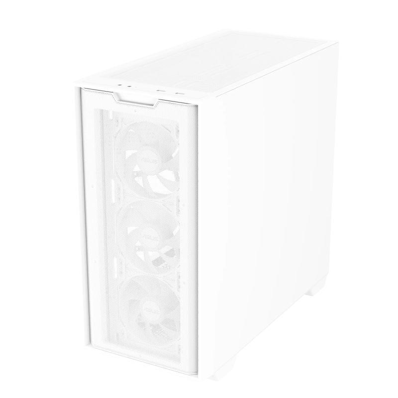 ASUS Gaming Case Micro ATX TG with 4xARGB Fans White - A21 PLUS - Micro ATX, TG, 4xARGB Fans, White