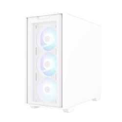 ASUS Gaming Case Micro ATX TG with 4xARGB Fans White - A21 PLUS - Micro ATX, TG, 4xARGB Fans, White