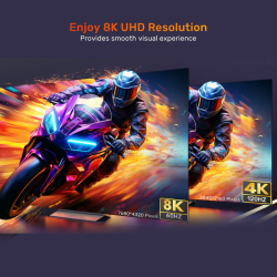 Unitek HDMI Extension - C11091A - 2.1, Male to Female, 1.5m, 8K60Hz — Buy in Cyprus with Fast Delivery