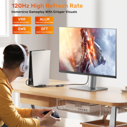 Unitek HDMI Extension - C11091A - 2.1, Male to Female, 1.5m, 8K60Hz — Buy in Cyprus with Fast Delivery