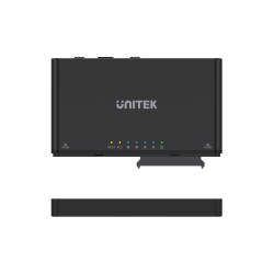 Unitek SolidForce+ USB3.2 M2 NVMe Enclosure w SATA III Adapter - S1222A - USB3.2 M2 NVMe Enclosure w SATA III Adapter