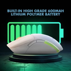 Armaggeddon Gaming Mouse - MIRAGE-VI - Wired+2.4G+BT Recharge 600mAh Black — Buy in Cyprus with Fast Delivery