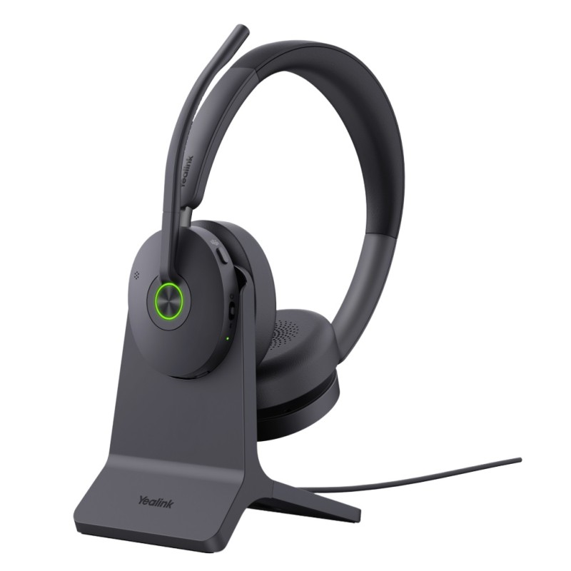 Yealink Headset - BH74 - Wireless Bluetooth 4-Mic NC Hybrid ANC with BT Dongle & Charging Stand
